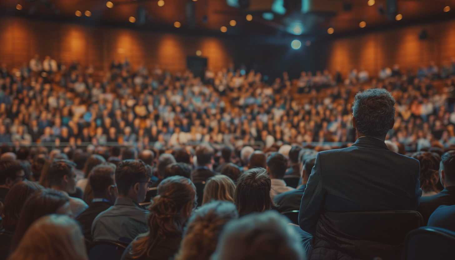 Conference Audience Portrait